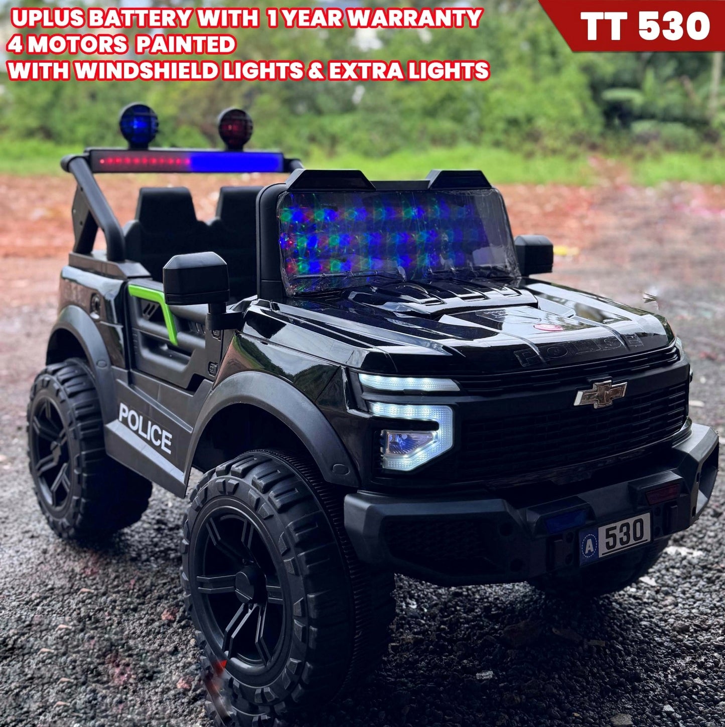 Jeep TT 530 (Ride on, 4 motors)