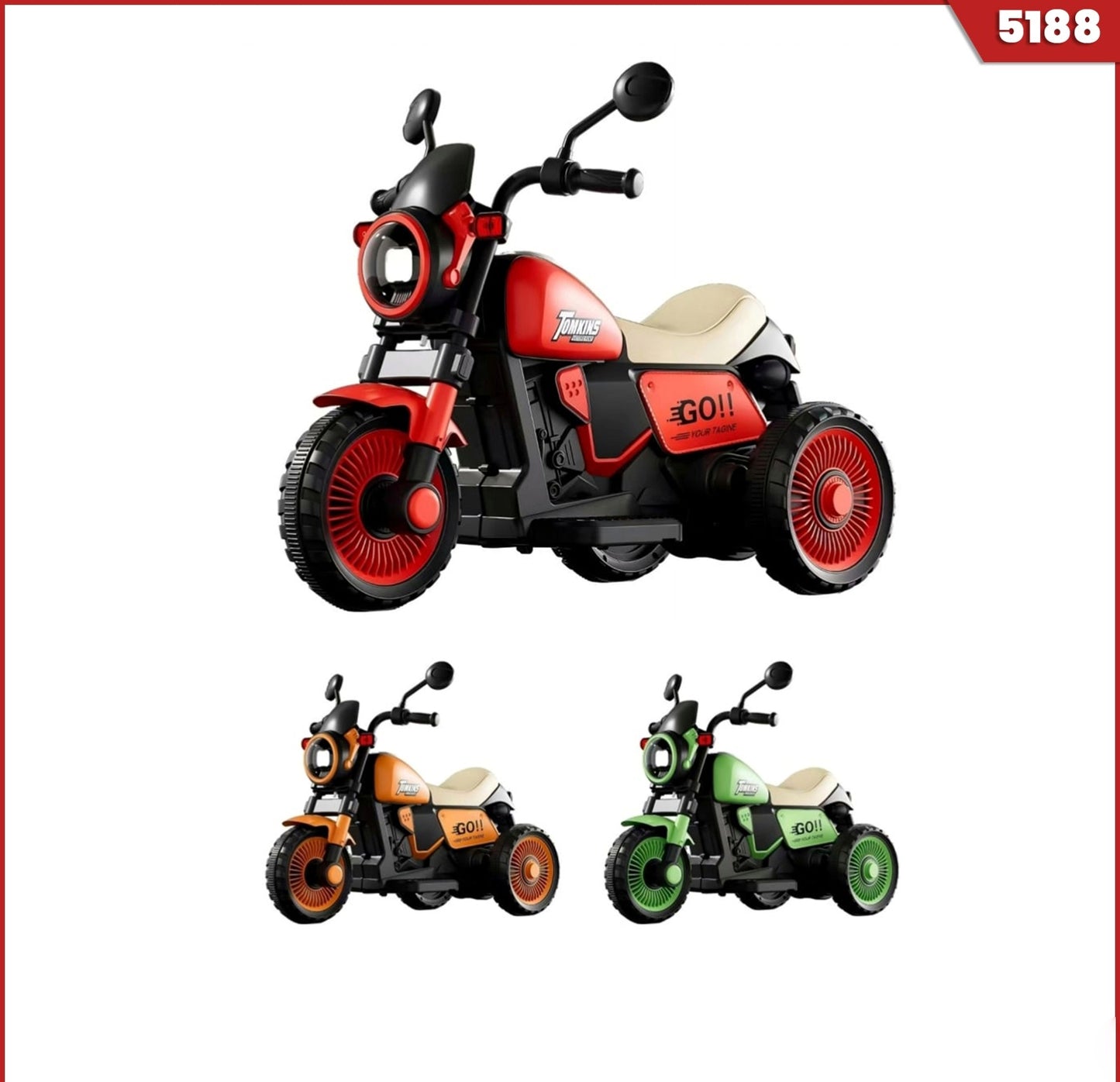 Cruizer Electric Bike with Foot Accelerator