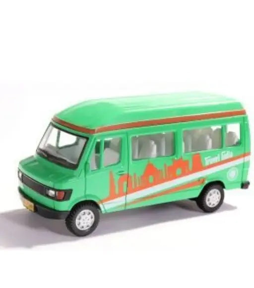 Tempo Traveller Bus Travel India Bus Toy for Kids