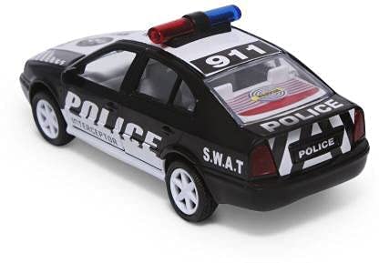 S.W.A.T Police Interceptor Toy Car | Pull Back Action Toys, with Soft Edges.