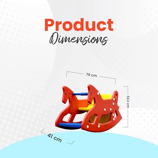 Roxy 2 in 1 Rocker for Unisex Kids | Medium Size