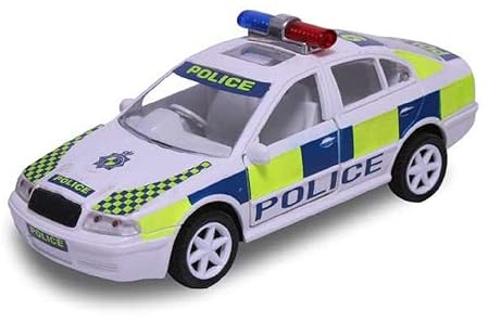 UK Police Toy car for Kids. Public Order Response Car Police, Pull Back Action Toys, with Soft Edges.