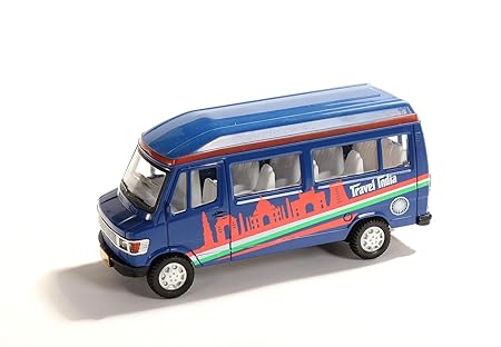 Tempo Traveller Bus Travel India Bus Toy for Kids