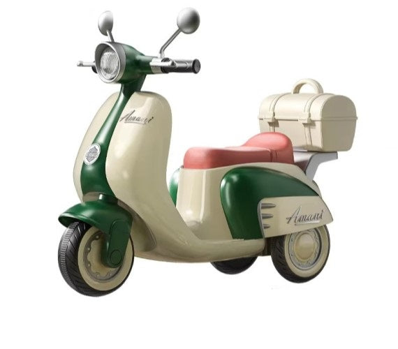 Vespa Ride on Scooter with Music and Light