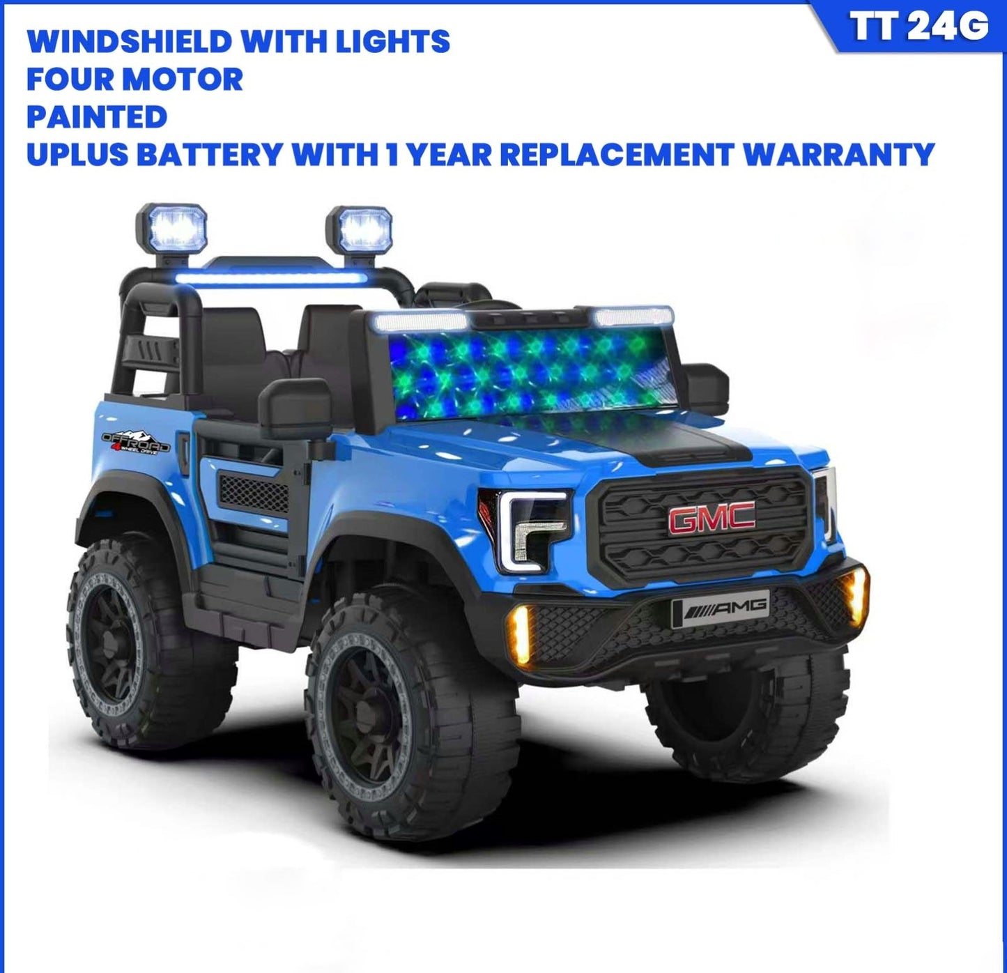 GMC Jeep TT 24G (Ride on, 4 motor)