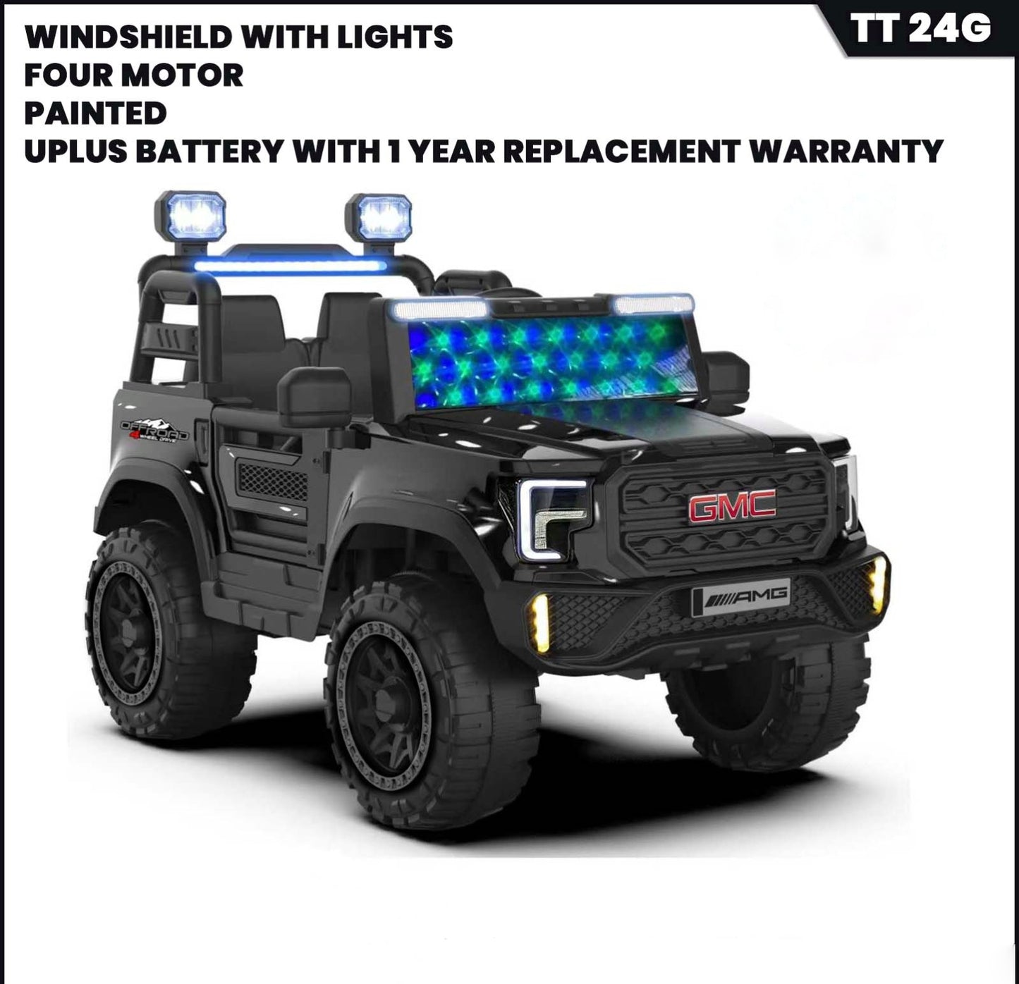 GMC Jeep TT 24G (Ride on, 4 motor)