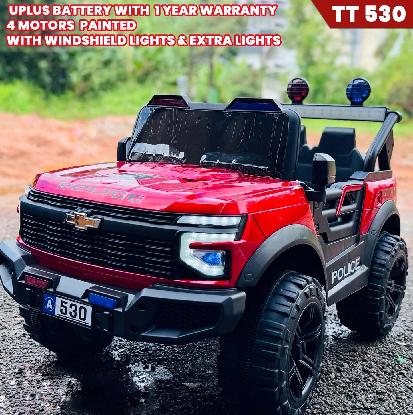 Jeep TT 530 (Ride on, 4 motors)