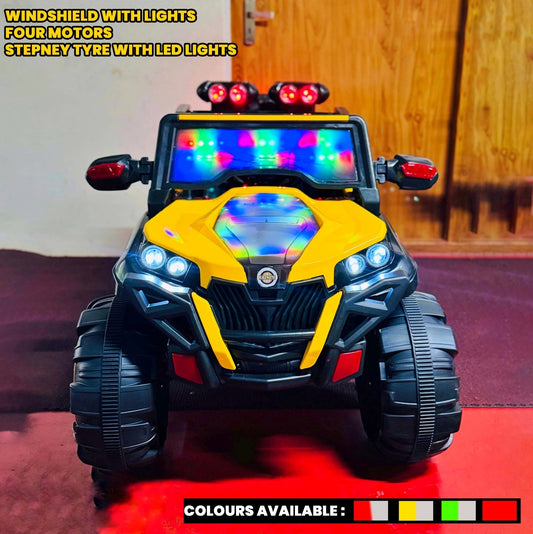 Ride on Jeep 4*4  (4 Motor, Windshield lights)