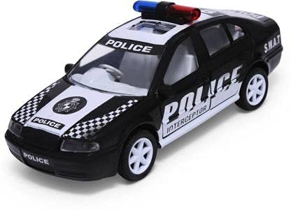 S.W.A.T Police Interceptor Toy Car | Pull Back Action Toys, with Soft Edges.
