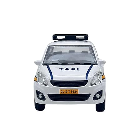 Ola Uber Swift Taxi Model Car Openable Doors Pull Back Action Collectible for Kids | Car Gift Toys for Kid