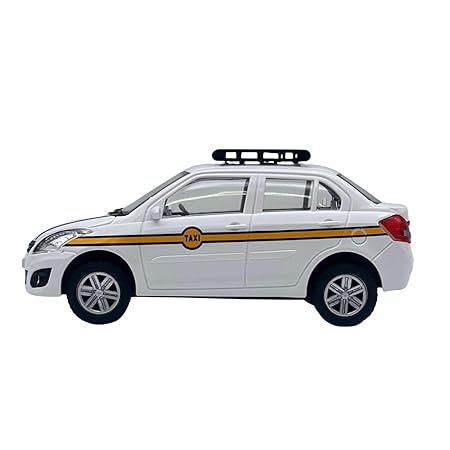 Ola Uber Swift Taxi Model Car Openable Doors Pull Back Action Collectible for Kids | Car Gift Toys for Kid