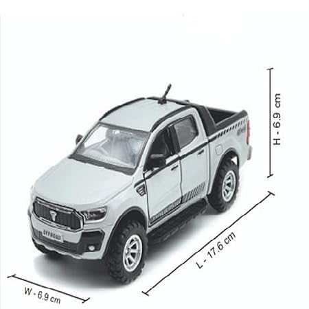 Toddler Trailblaster Car Truck Toy With Openable Doors